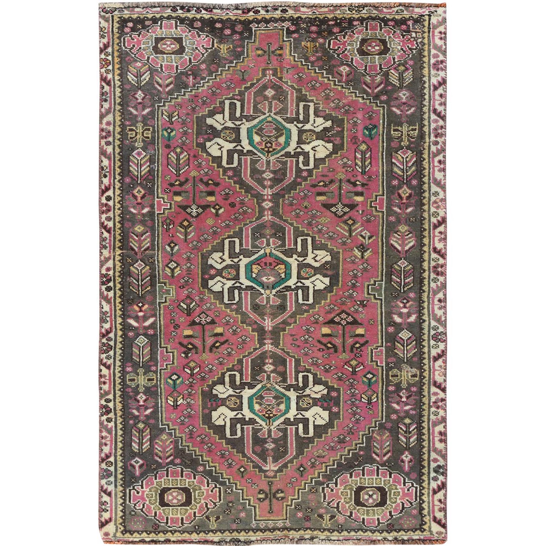 Overdyed & Vintage Rugs LUV745146